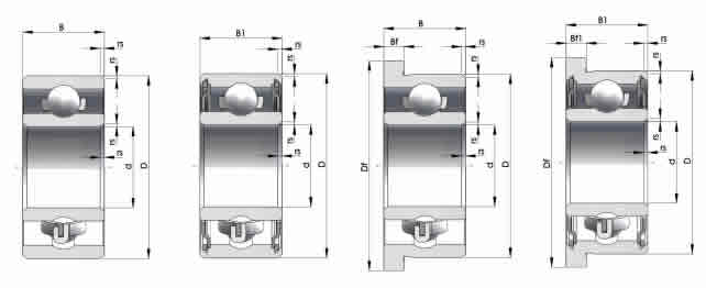 德國HQW深溝球軸承MR52圖紙