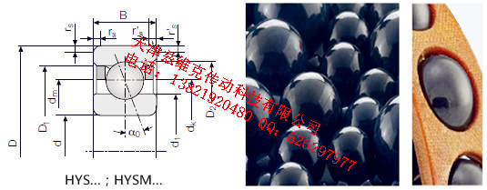 GMNHYSM609CTAP2+角接觸球軸承圖紙